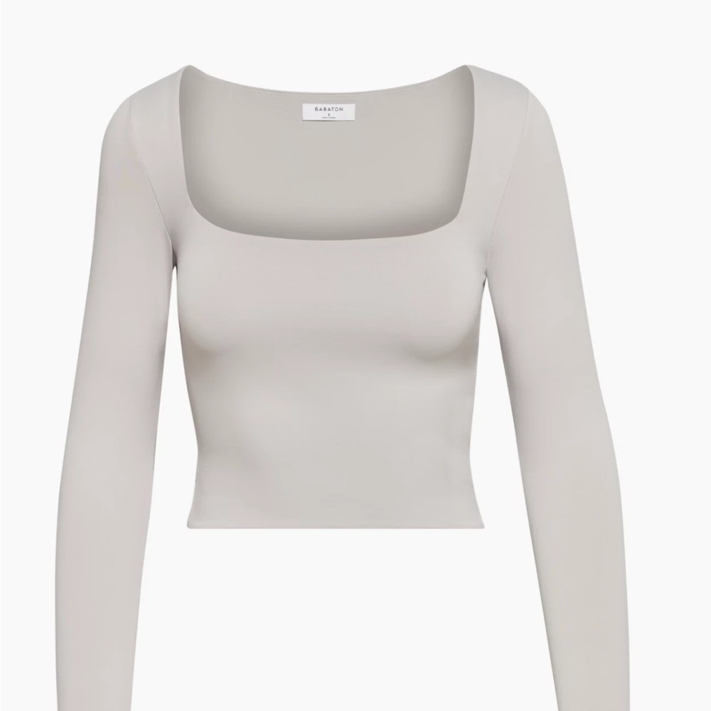 Babaton Squareneck Contour Long Sleeve - XS